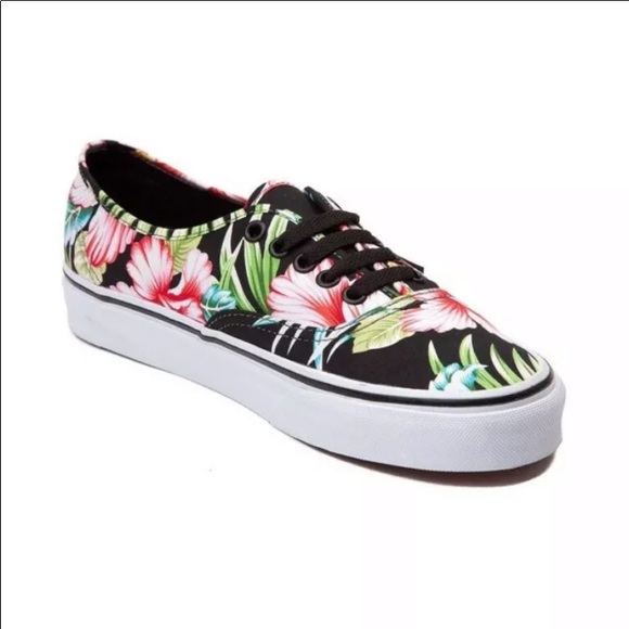 Brand New!!! Mens Hawiian Floral Print Vans - Picture 4 of 5